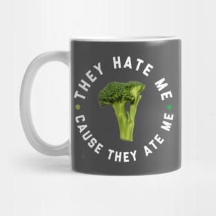 Funny Broccoli Shirt Mug